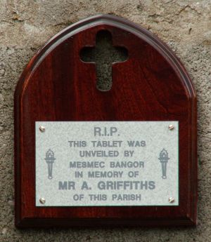Memorial plaque